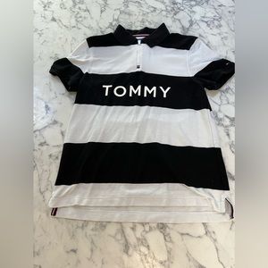 White/Black Tommy Hilfiger Shirt